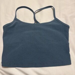 Beyond Yoga space dye tank. 
Size Large 
Color- storm heather.